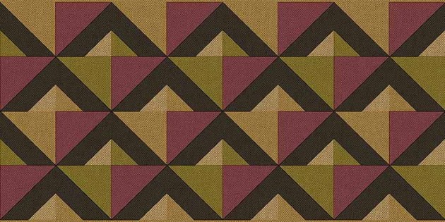 Cristiana Masi B39099 Archè Bordo Motus - border w geometryczny wzór