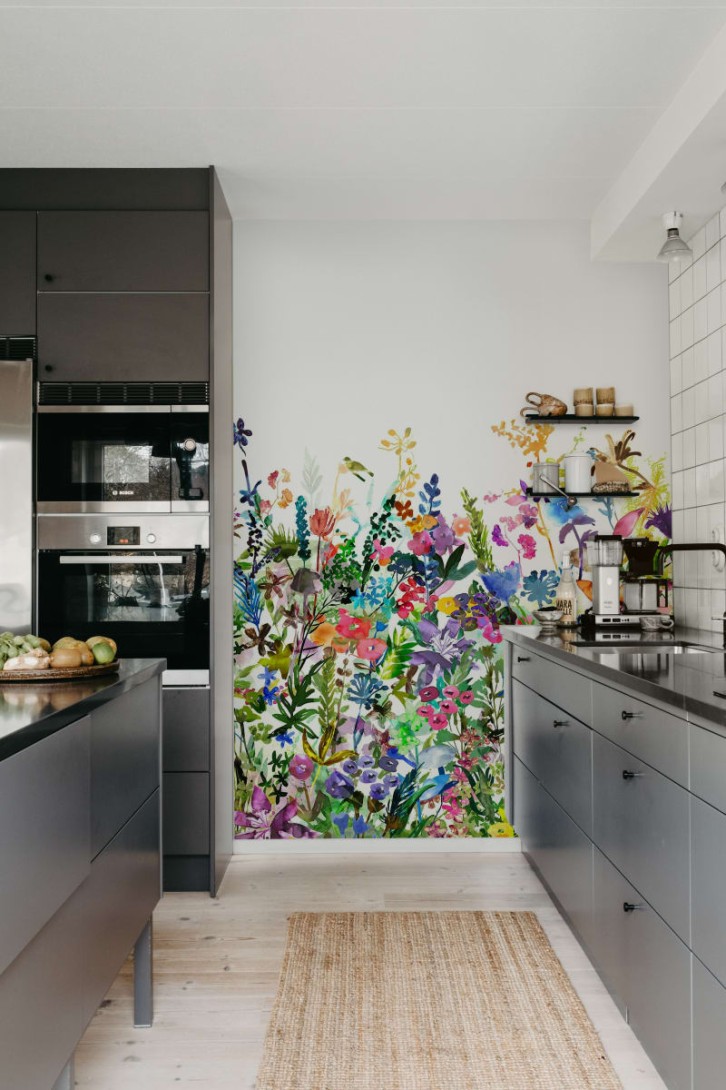 Rebel Walls R14531 Rebel Favorites May Meadow - mural w polne kwiaty