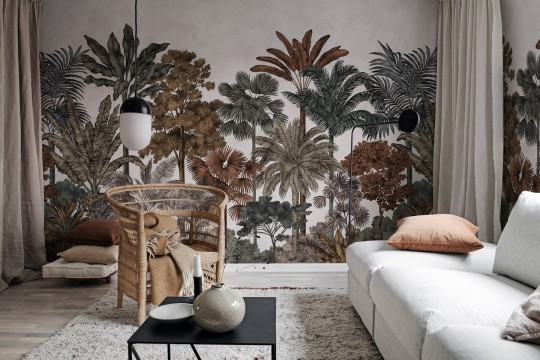 Rebel Walls R17591 Rebel Favorites Tropical Bellewood - mural w egzotyczne drzewa