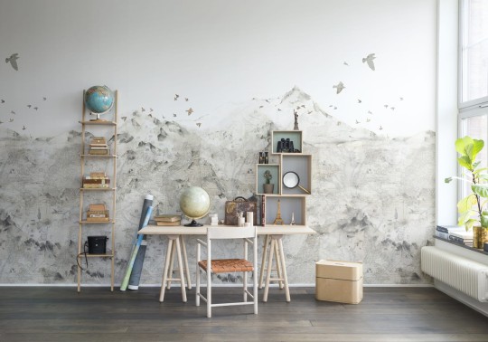 Rebel Walls R13871 Rebel Favorites Paper Mountains - mural w górzysty krajobraz