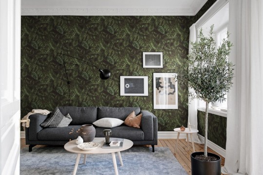 Rebel Walls R17441 Rebel Favorites Amazon Fern - tapeta w egzotyczne liście