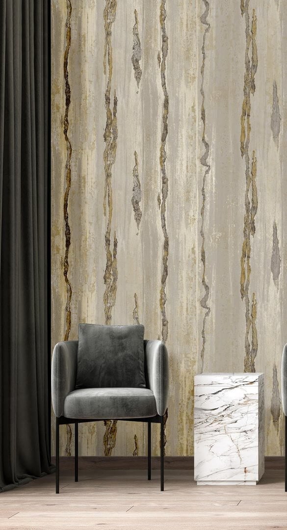 Cristiana Masi 49360 Moderna - tapeta imitująca beton w ozdobne paski