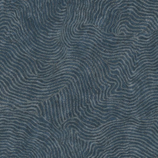 York OI0714 New Origins Modern Wood Indigo - tapeta w organiczne linie z metalicznymi akcentami