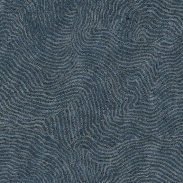 York OI0714 New Origins Modern Wood Indigo - tapeta w organiczne linie z metalicznymi akcentami