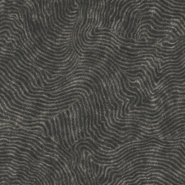 York OI0716 New Origins Modern Wood Black - tapeta w organiczne linie z metalicznymi akcentami