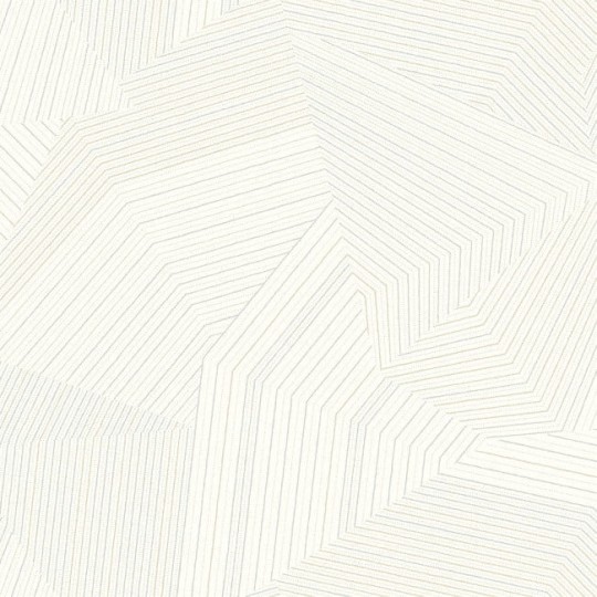 York OI0615 New Origins Dotted Maze White - tapeta w geometryczny wzór