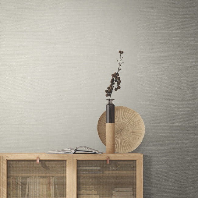 York OI0695 New Origins Natural Grid Taupe - tapeta strukturalna w małe prostokąty