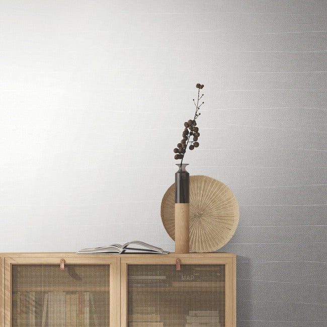 York OI0697 New Origins Natural Grid White Pearl - tapeta strukturalna w małe prostokąty