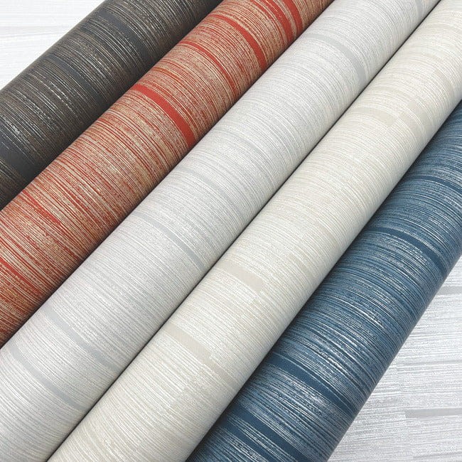 York OI0665 New Origins Natural Line Stripe Beige - tapeta strukturalna w metaliczne linie