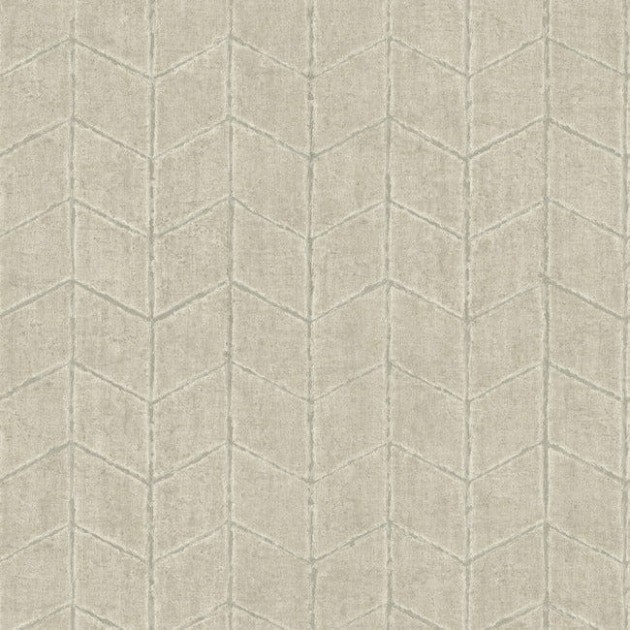 York OI0643 New Origins Flatiron Geometric Taupe - tapeta strukturalna w jodełkę
