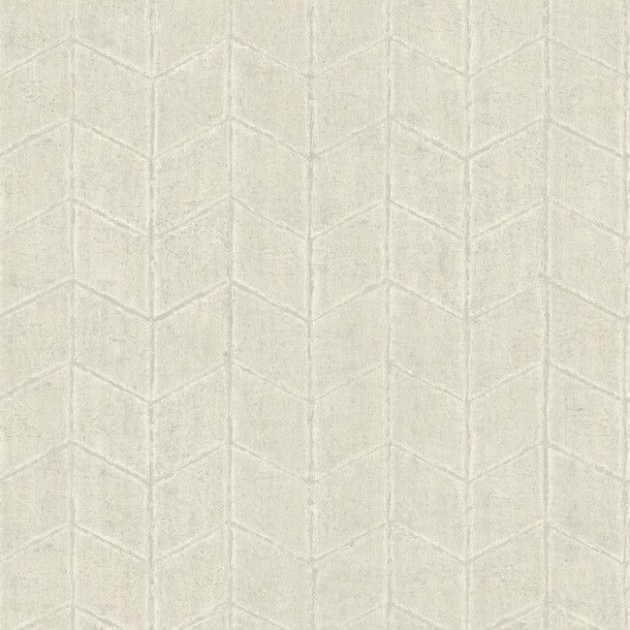 York OI0644 New Origins Flatiron Geometric Pearl Gray - tapeta strukturalna w jodełkę