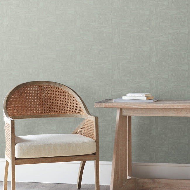 York OI0631 New Origins Wicker Dot Sage - tapeta w linie