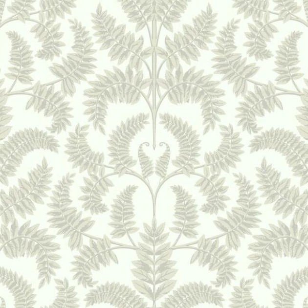 York DM4963 Damask Resource Library Royal Fern Damask Beige - tapeta w stylizowane paprocie