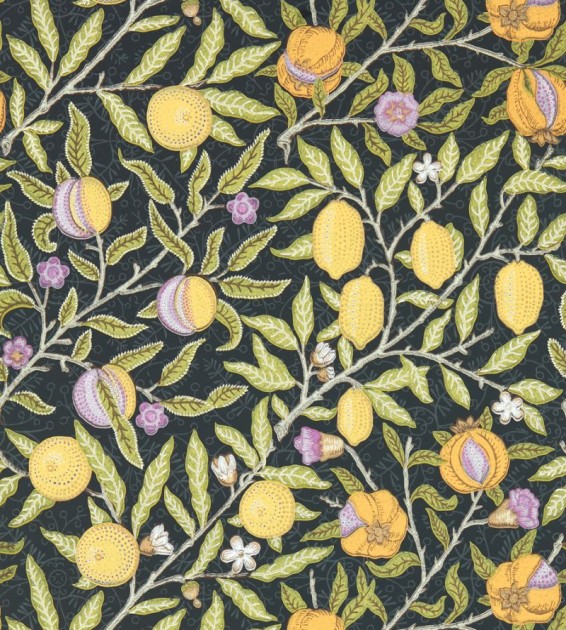 Morris & Co. 510019 Bedford Park Fruit Twilight - tapeta w drzewa owocowe