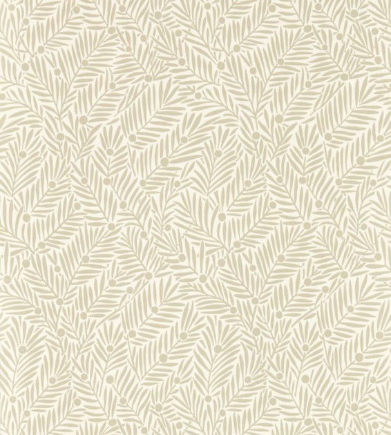 Morris & Co. 217347 Bedford Park Yew & Aril Rice Paper - tapeta w gałęzie cisu
