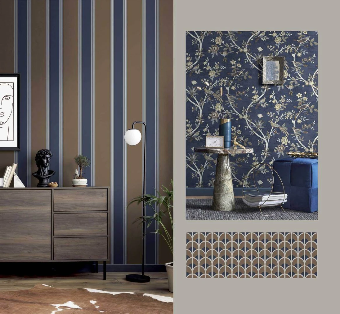 Cristiana Masi 28877 Thema - tapeta w pasy