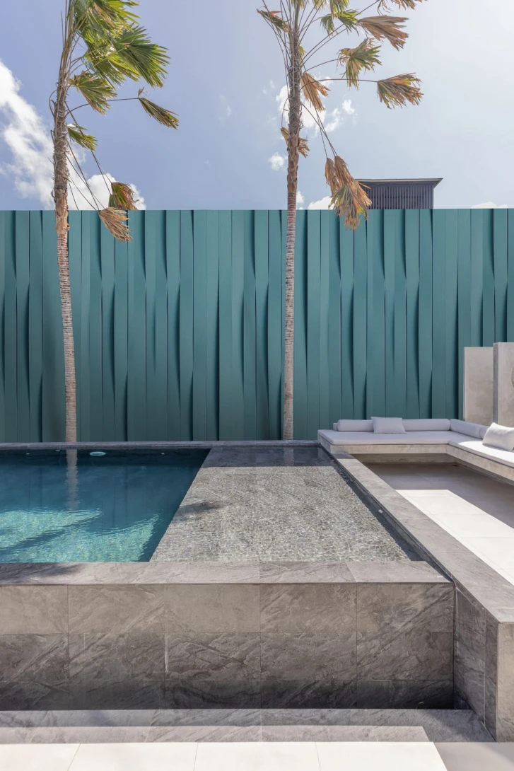 Wall&Deco OUT_OO2402 Out System 2024 Out Of Office - mural w trójwymiarowe pasy