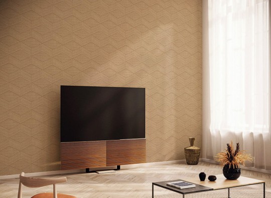 Sirpi 25835 Altagamma Fibers Kita - tapeta geometryczna plecionka