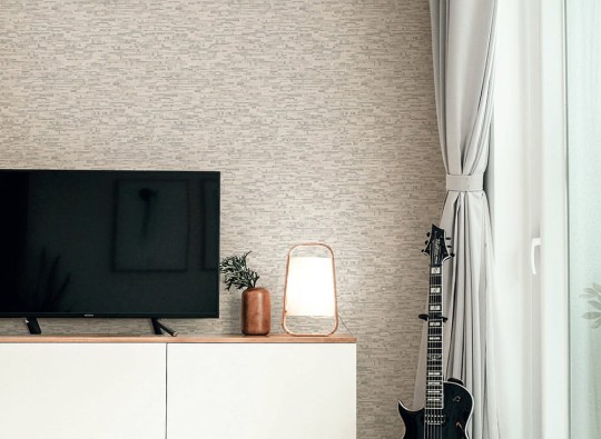 Sirpi 25814 Altagamma Fibers Belem - tapeta mozaika naturalnych włókien