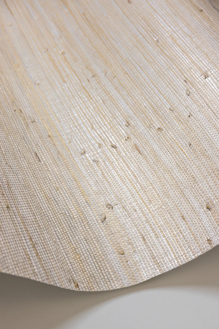 Cole&Son 126/13048 Shinrin Yoku Textures Grasscloth Natural Shimmer - tapeta imitująca tkaninę lnianą