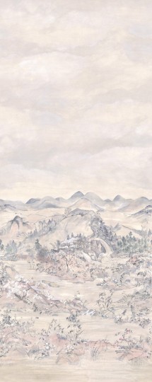 Cole&Son 126/5013 Shinrin Yoku Japanese Chinoiserie Sand - mural japoński krajobraz