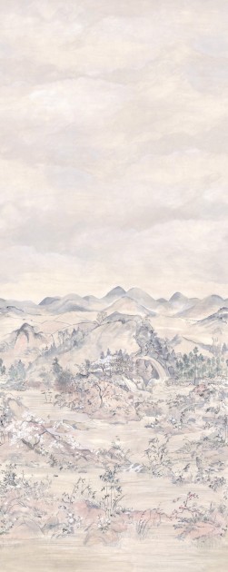 Cole&Son 126/5013 Shinrin Yoku Japanese Chinoiserie Sand - mural japoński krajobraz