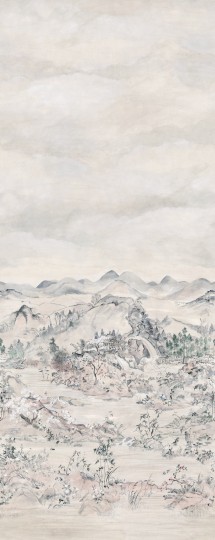 Cole&Son 126/5014 Shinrin Yoku Japanese Chinoiserie Peony - mural japoński krajobraz