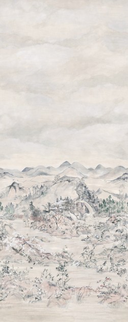 Cole&Son 126/5014 Shinrin Yoku Japanese Chinoiserie Peony - mural japoński krajobraz