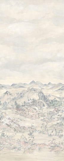 Cole&Son 126/5015 Shinrin Yoku Japanese Chinoiserie Orchid - mural japoński krajobraz