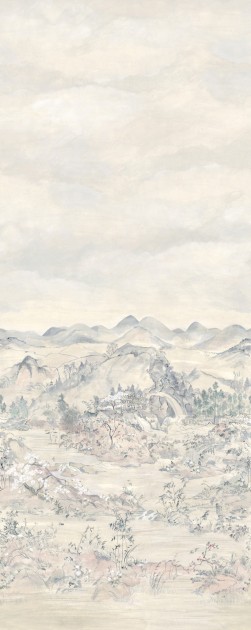 Cole&Son 126/5015 Shinrin Yoku Japanese Chinoiserie Orchid - mural japoński krajobraz