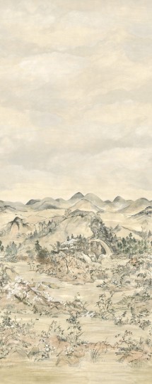 Cole&Son 126/5016 Shinrin Yoku Japanese Chinoiserie Antique - mural japoński krajobraz