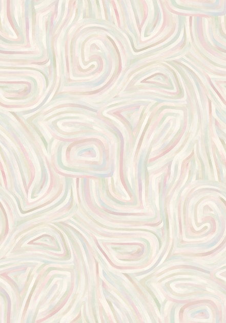 Cole&Son 126/4009 Shinrin Yoku Kawakubo Apple White & Rose - tapeta abstrakcyjna