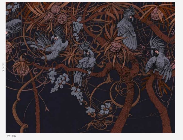 OL / Mural Wonderwall New 2020 35 0526 01 Kakadu 396 x 305