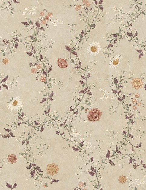 Sandberg S10514 Tradgarden Inger Sandstone - mural roślinny