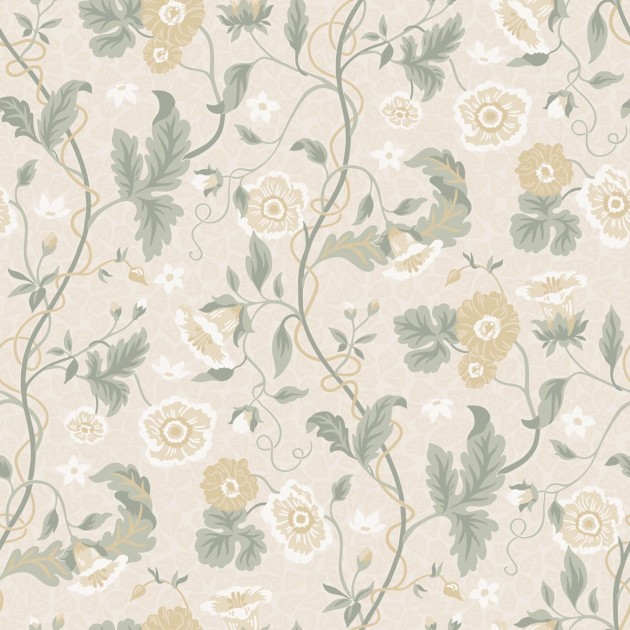 Sandberg S10498 Tradgarden Ulla Sandstone - tapeta roślinna