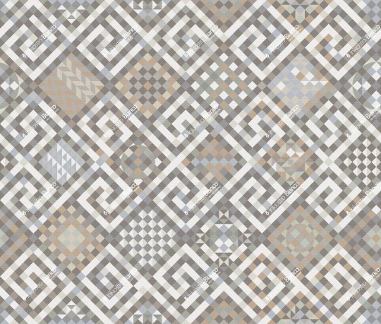 Inkiostro Bianco INKEISO2403 Ken Scott Unconventional Coriopolis - mural geometryczny