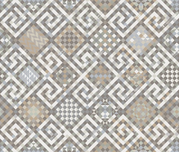 Inkiostro Bianco INKEISO2403 Ken Scott Unconventional Coriopolis - mural geometryczny