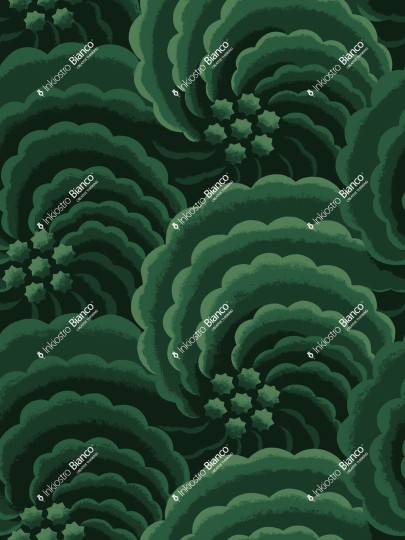 Inkiostro Bianco INKDSER2404 Ken Scott Unconventional Rosa Nera - mural abstrakcyjny