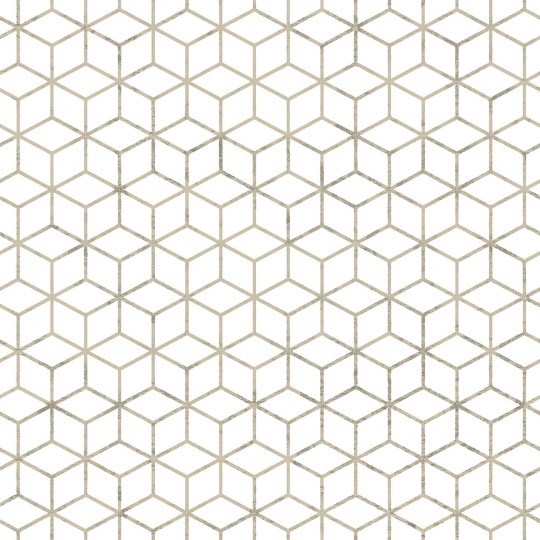 Cristiana Masi 9715 Zero - tapeta w trójwymiarowy wzór geometryczny