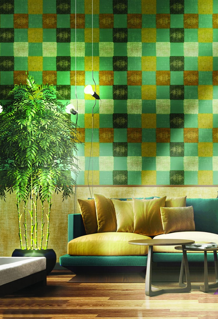 Cristiana Masi 9749 Zero - tapeta w kratkę