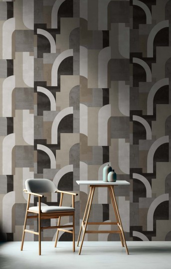 Cristiana Masi 43829 Terra - tapeta w geometryczny wzór
