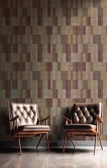 Cristiana Masi 43838 Terra - tapeta w geometryczny wzór