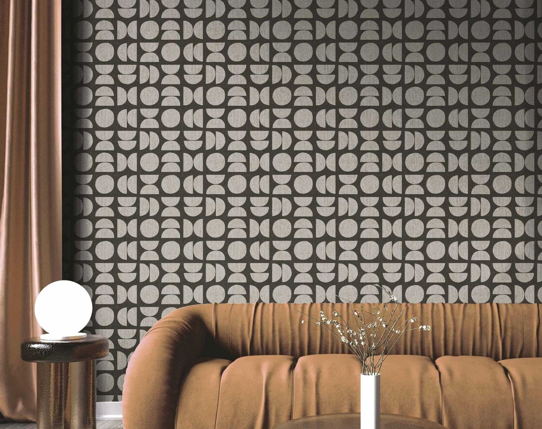 Cristiana Masi 30158 Energie - tapeta w geometryczny motyw na strukturalnym tle