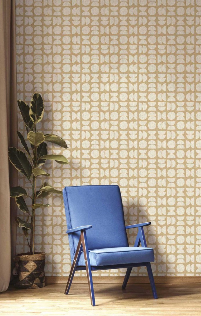 Cristiana Masi 30159 Energie - tapeta w geometryczny motyw na strukturalnym tle