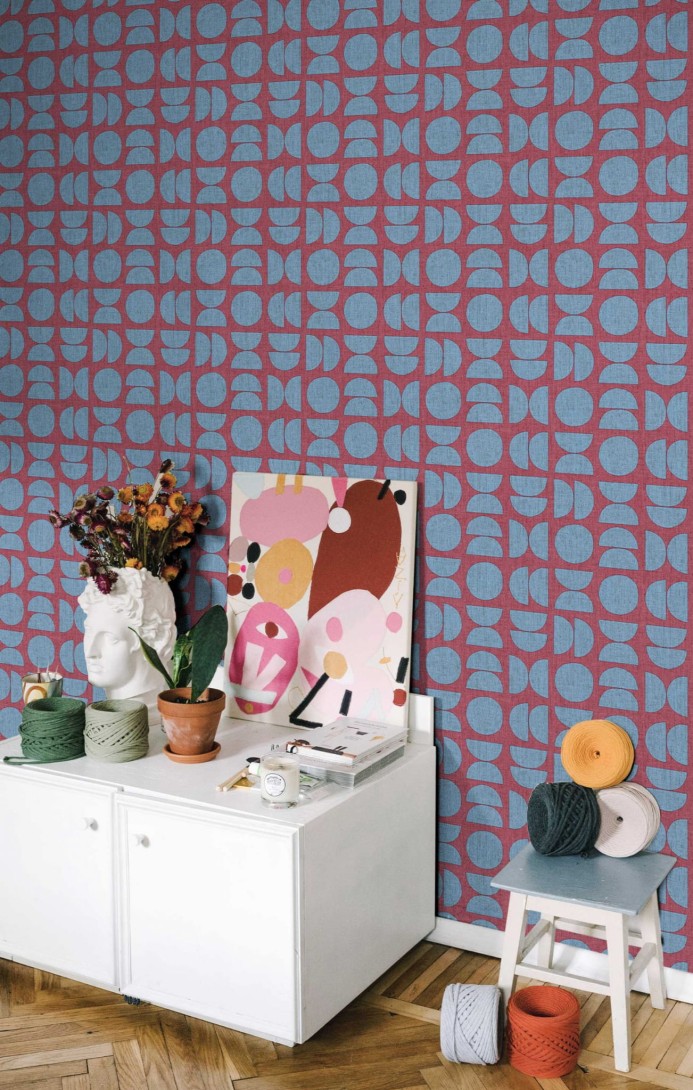 Cristiana Masi 30159 Energie - tapeta w geometryczny motyw na strukturalnym tle