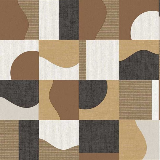 Cristiana Masi 30128 Energie - tapeta w kwadraty na strukturalnym tle