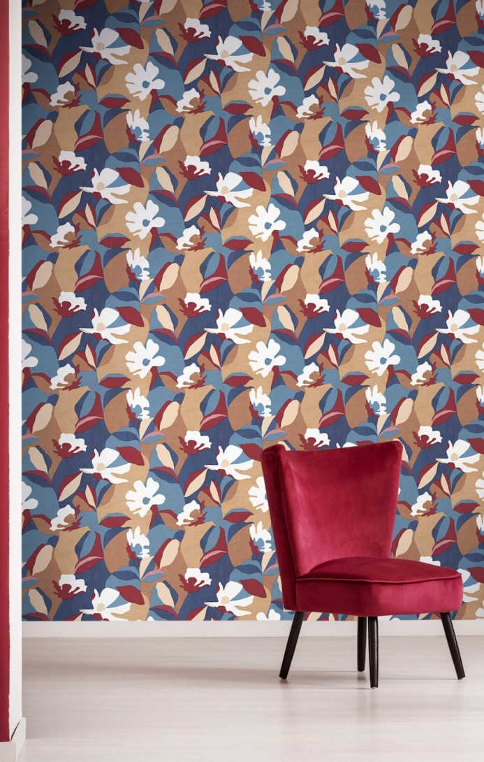 Cristiana Masi 30114 Energie - tapeta w kwiaty w stylu retro