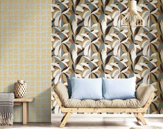 Cristiana Masi 30103 Energie - tapeta w retro liście