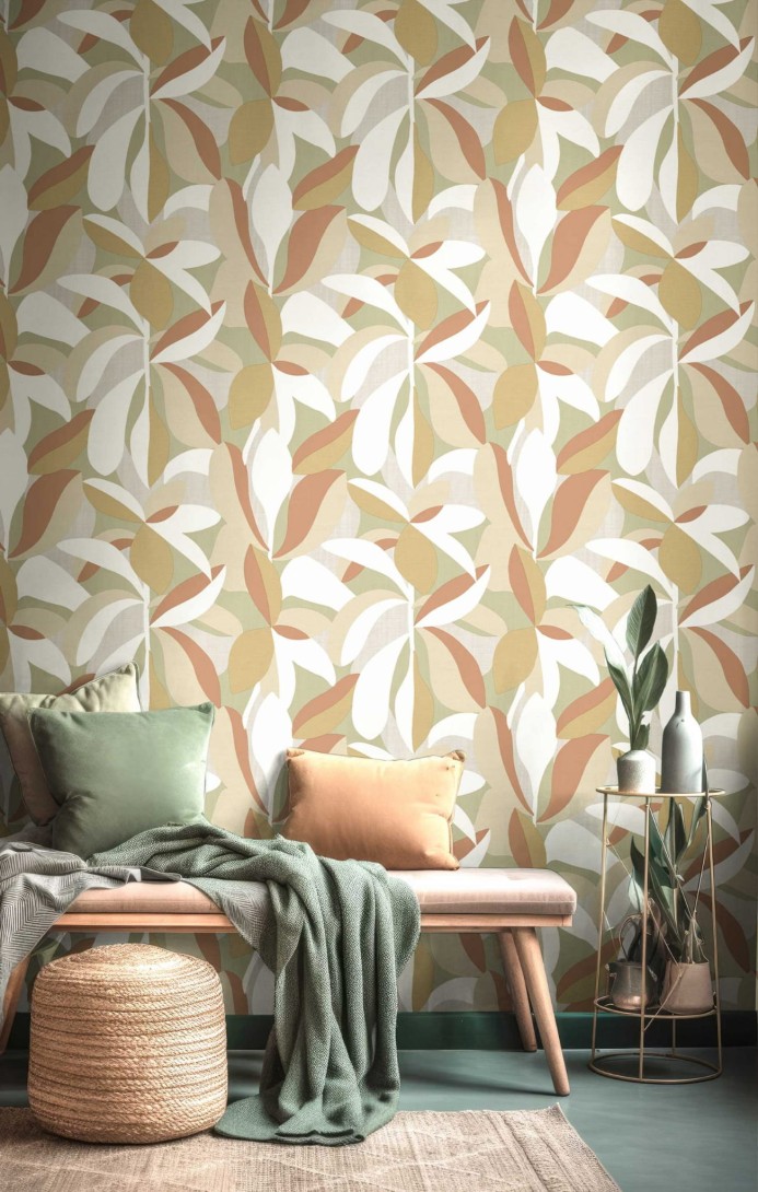 Cristiana Masi 30106 Energie - tapeta w retro liście