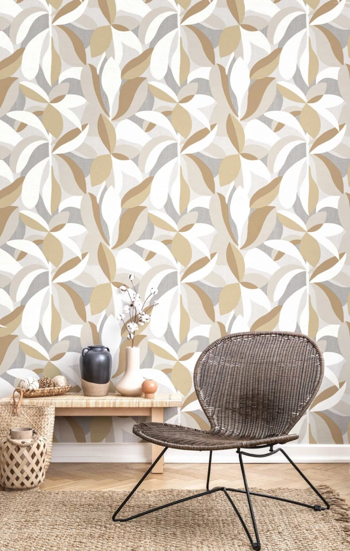 Cristiana Masi 30107 Energie - tapeta w retro liście